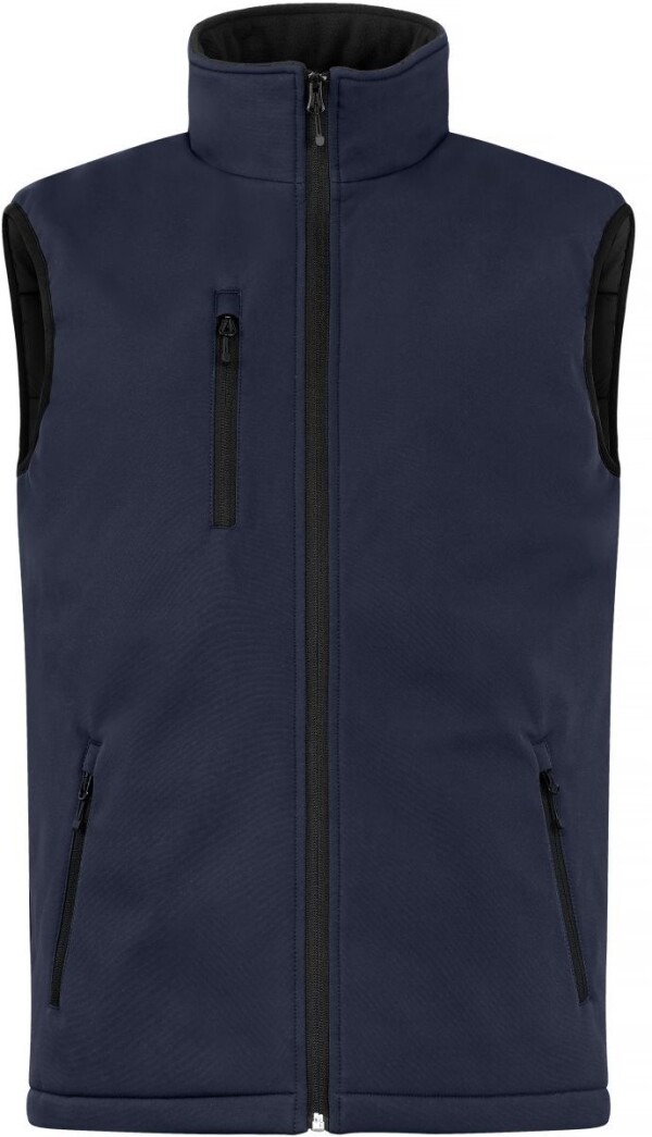 Wattierte Herren Softshell Weste