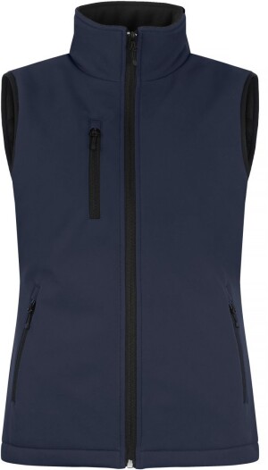 Wattierte Damen Softshell Weste - Reklamnepredmety