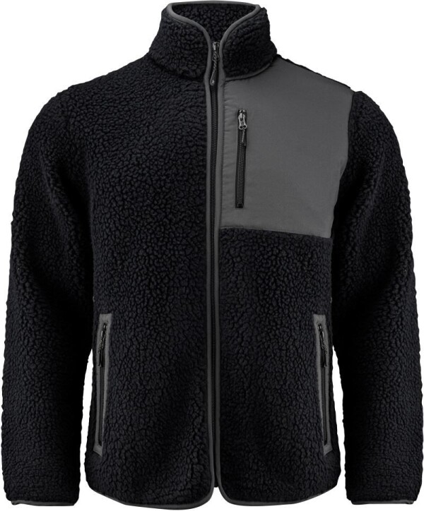 Herren Sherpa Fleece Jacke "Two-Tone"