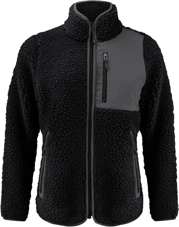 Damen Sherpa Fleece Jacke "Two-Tone"