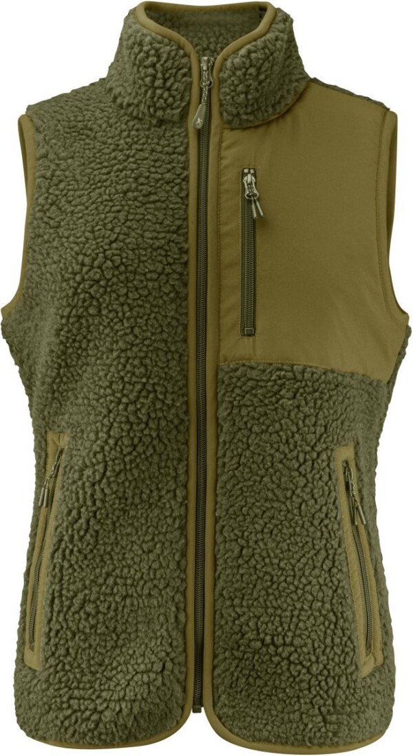 Damen Sherpa Fleece Weste "Two-Tone"