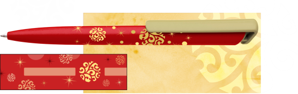 BOIA XM I BOIA Weihnachtskugelschreiber mit Geschenkverpackung
