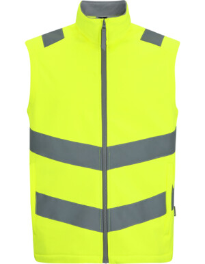Hi-Vis Pro Contract Ablaze Softshell Bodywarmer - Reklamnepredmety