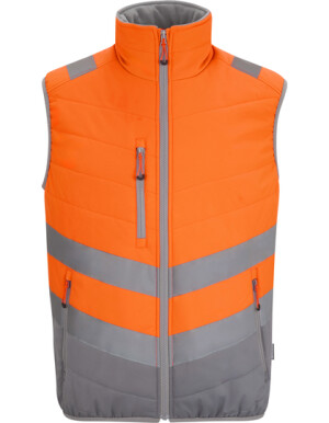 Hi-Vis 2-Tone Thermal Baffle Bodywarmer - Reklamnepredmety