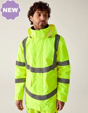 Hi-Vis Pro Contract Dover Parka Jacket - Reklamnepredmety