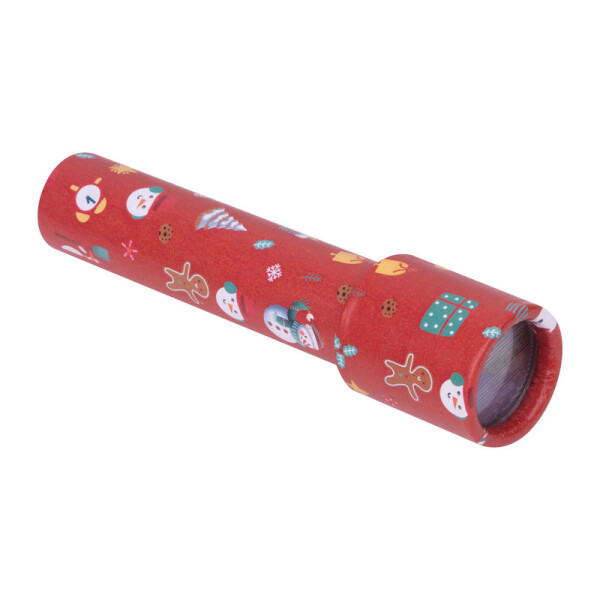 Kaleidoskop mit Weihnachtsmuster