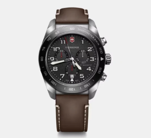Victorinox Swiss Army Chronograph - Lederarmband - Reklamnepredmety