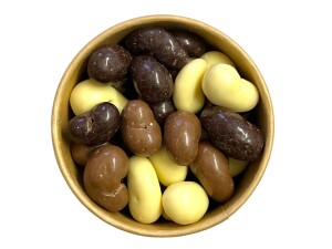 Cashewnüsse in drei Farben 100 g - Reklamnepredmety