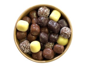 Kokosnuss in Schokolade MIX  100 g - Reklamnepredmety