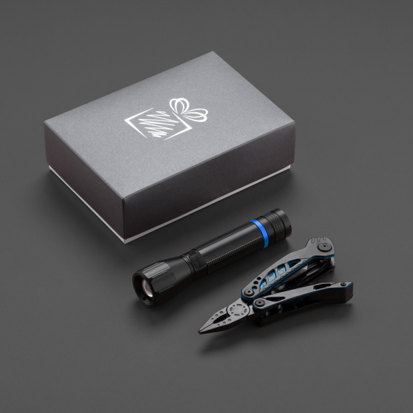 OPTIMA SET I-B: MULTITOOL AND MEDIUM FLASHLIGHT
