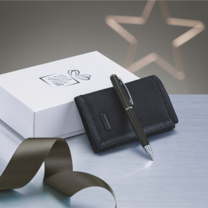 ELEGANT SET: BALLPOINT PEN & WALLET - Reklamnepredmety