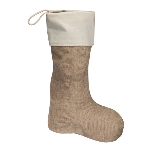 Weihnachtsstrumpf aus Jute Lucca