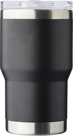 Dvoustěnný cestovní hrnek z recyklované nerezové oceli 350 ml - Reklamnepredmety