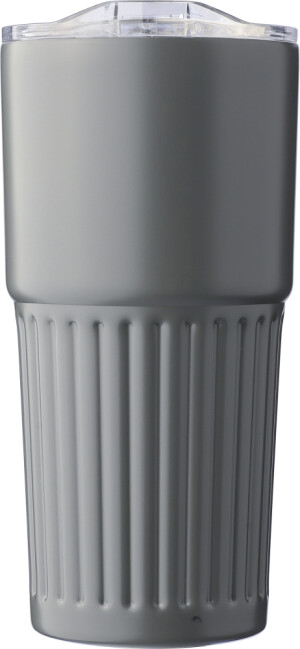 Doppelwandiger Thermobecher aus recyceltem Edelstahl, 500 ml - Reklamnepredmety
