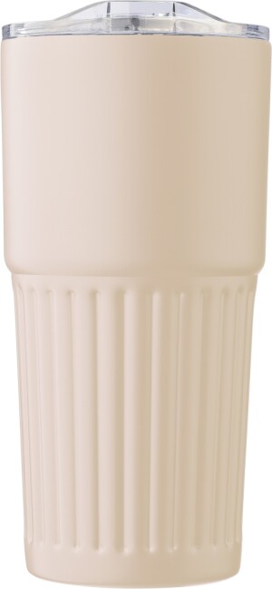 Doppelwandiger Thermobecher aus recyceltem Edelstahl, 500 ml - Reklamnepredmety