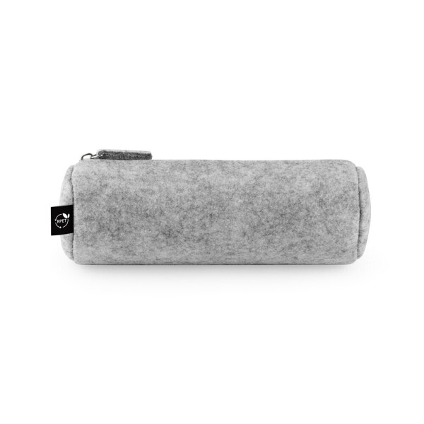 NOMAD. Mehrzwecketui aus recyceltem Filz (100 % rPET) mit Lineal, Bleistiften, Radiergummi und Spitzer
