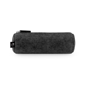 NOMAD. Mehrzwecketui aus recyceltem Filz (100 % rPET) mit Lineal, Bleistiften, Radiergummi und Spitzer - Reklamnepredmety