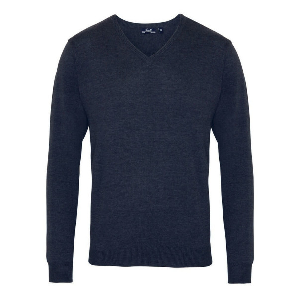 PW694 Mens V-Neck Knitted Sweater