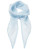 PW740 Womens Colour Chiffon Scarf - PW740_Light-Blue-(ca.-Pantone-2708) - variant Ls 1000145817