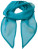 PW740 Womens Colour Chiffon Scarf - PW740_Teal-(ca.-Pantone-3155) - variant Ls 1000145839