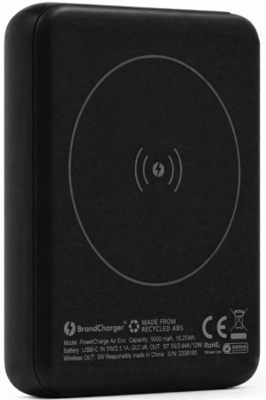 BrandCharger ultradünne magnetische Powerbank - Reklamnepredmety