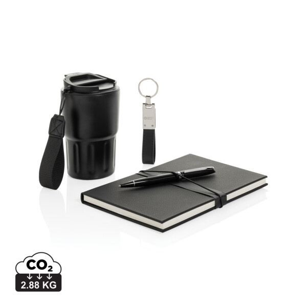 Swiss Peak RCS-zertifiziertes Luxus-Business-Set mit Thermosbecher