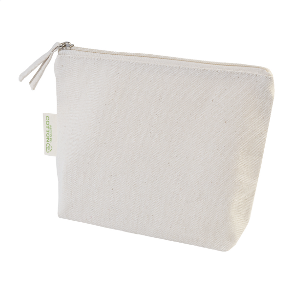 Kosmetiktasche aus recycelter Baumwolle von Cospex