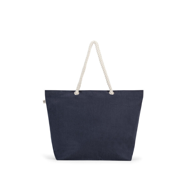 ATHENS. Strandtasche aus recycelter Baumwolle (70 %) und recyceltem Polyester (30 %) (220 g/m²)