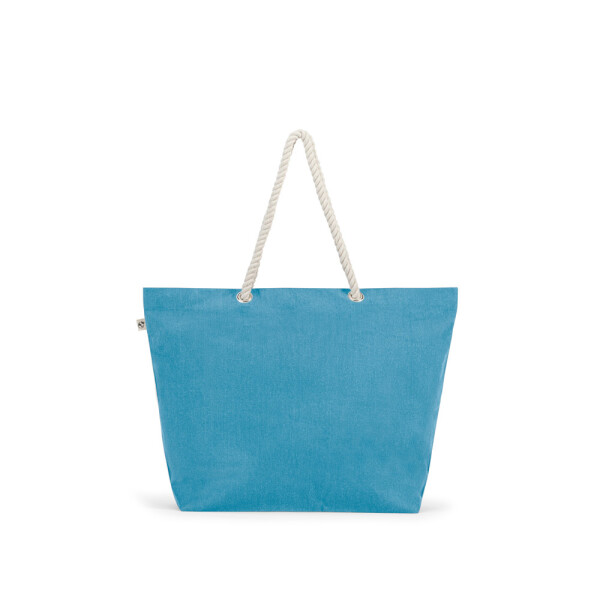 ATHENS. Strandtasche aus recycelter Baumwolle (70 %) und recyceltem Polyester (30 %) (220 g/m²)