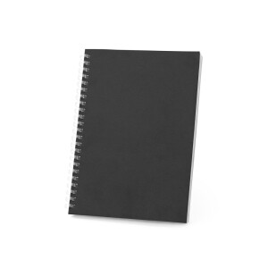 SCHILLER. Notizblock A5 mit flexiblem Cover, hergestellt aus 100 % Recyclingpapier - Reklamnepredmety