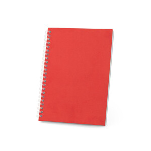 SCHILLER. Notizblock A5 mit flexiblem Cover, hergestellt aus 100 % Recyclingpapier - Reklamnepredmety