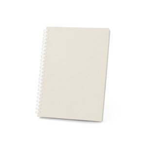 SCHILLER. Notizblock A5 mit flexiblem Cover, hergestellt aus 100 % Recyclingpapier - Reklamnepredmety