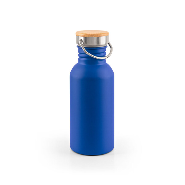 EWING. Edelstahlflasche (90 % recycelt) mit einwandiger Ausführung, 580 ml