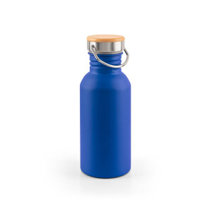 EWING. Edelstahlflasche (90 % recycelt) mit einwandiger Ausführung, 580 ml - Reklamnepredmety