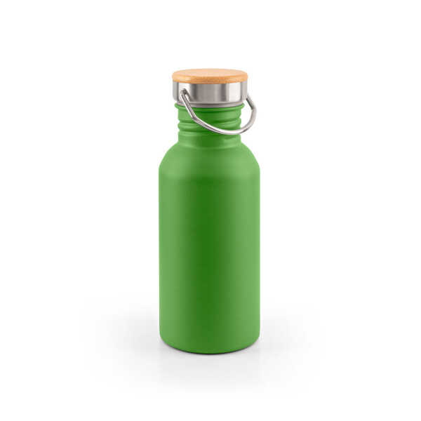 EWING. Edelstahlflasche (90 % recycelt) mit einwandiger Ausführung, 580 ml