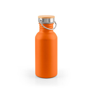EWING. Edelstahlflasche (90 % recycelt) mit einwandiger Ausführung, 580 ml - Reklamnepredmety
