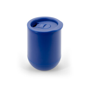ADLINGTON. Reisebecher aus PP mit doppelwandiger, luftisolierter Ausführung, 420 ml - Reklamnepredmety