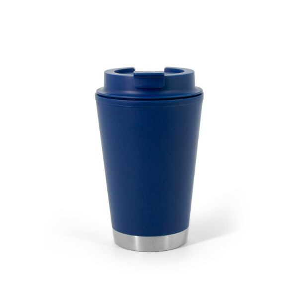 FIGLIOLI. Doppelwandiger, auslaufsicherer Reisebecher aus PP, 410 ml