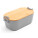 MAHLEB. Luftdichte PP-Box mit Bambusdeckel - 94390-123 - variant 