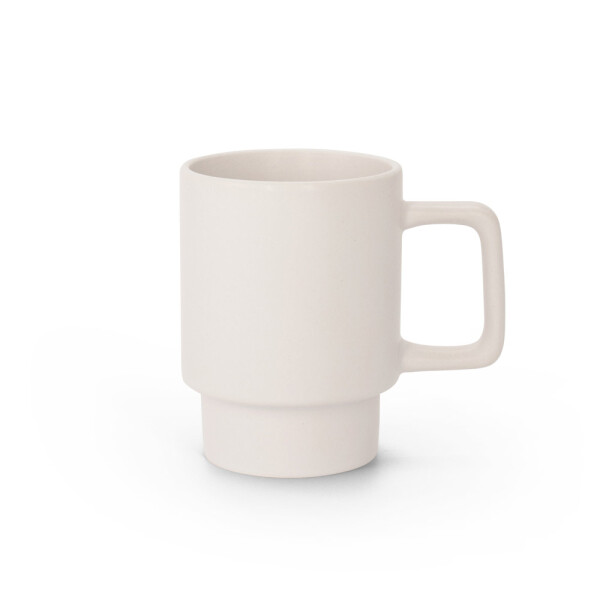 KUERTEN. Keramikbecher mit matter Oberfläche 330 ml