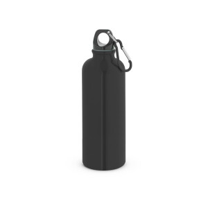 KELCE. Edelstahlflasche mit einwandiger Ausführung und Karabiner, 550 ml - Reklamnepredmety