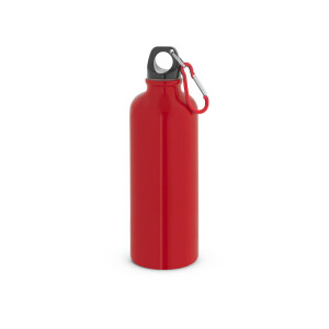 KELCE. Edelstahlflasche mit einwandiger Ausführung und Karabiner, 550 ml - Reklamnepredmety