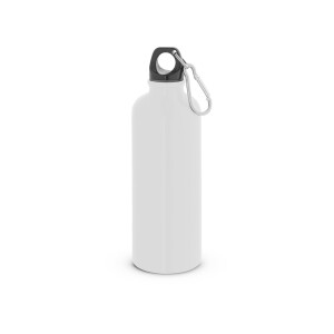KELCE. Edelstahlflasche mit einwandiger Ausführung und Karabiner, 550 ml - Reklamnepredmety