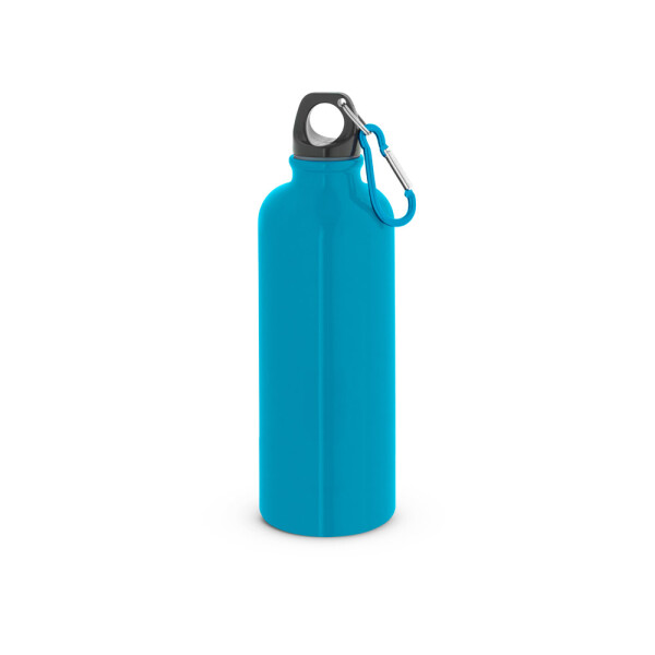 KELCE. Edelstahlflasche mit einwandiger Ausführung und Karabiner, 550 ml