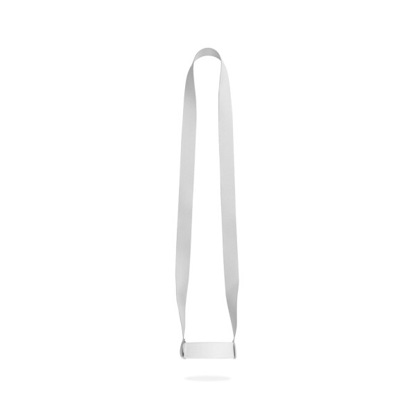 OXFORD. Lanyard und elastischer Becherhalter aus Polyester (100%rPET) für Sublimation geeignet