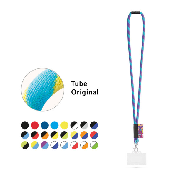 WATFORD. Lanyard aus Polyamid mit 86 x 54 mm Kartenhalter