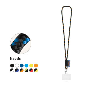 BRIDPORT. Lanyard aus Polyester mit Kartenhalter - Reklamnepredmety