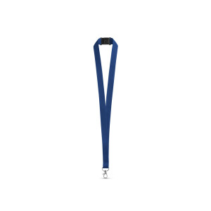LEEDS. Lanyard aus Polyester mit Sicherheitsverschluss - Reklamnepredmety