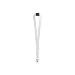 LEEDS. Lanyard aus Polyester mit Sicherheitsverschluss - Reklamnepredmety