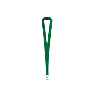 LEEDS. Lanyard aus Polyester mit Sicherheitsverschluss - Reklamnepredmety